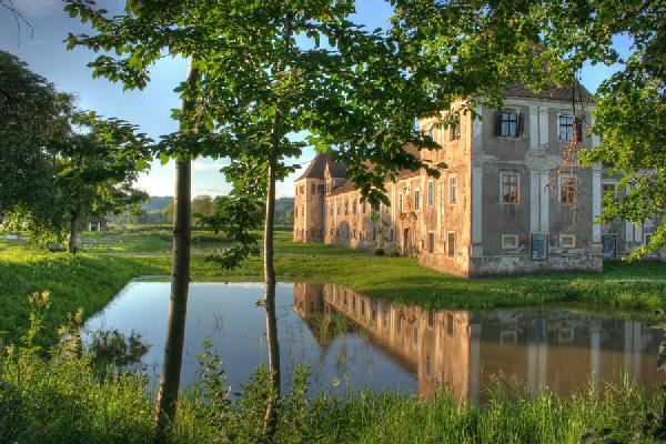 Water castle in Styria close to Feldbach