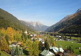 Традиционная альпийская гостиница в Австрии, Санкт-Антон-ам-Арльберг - 