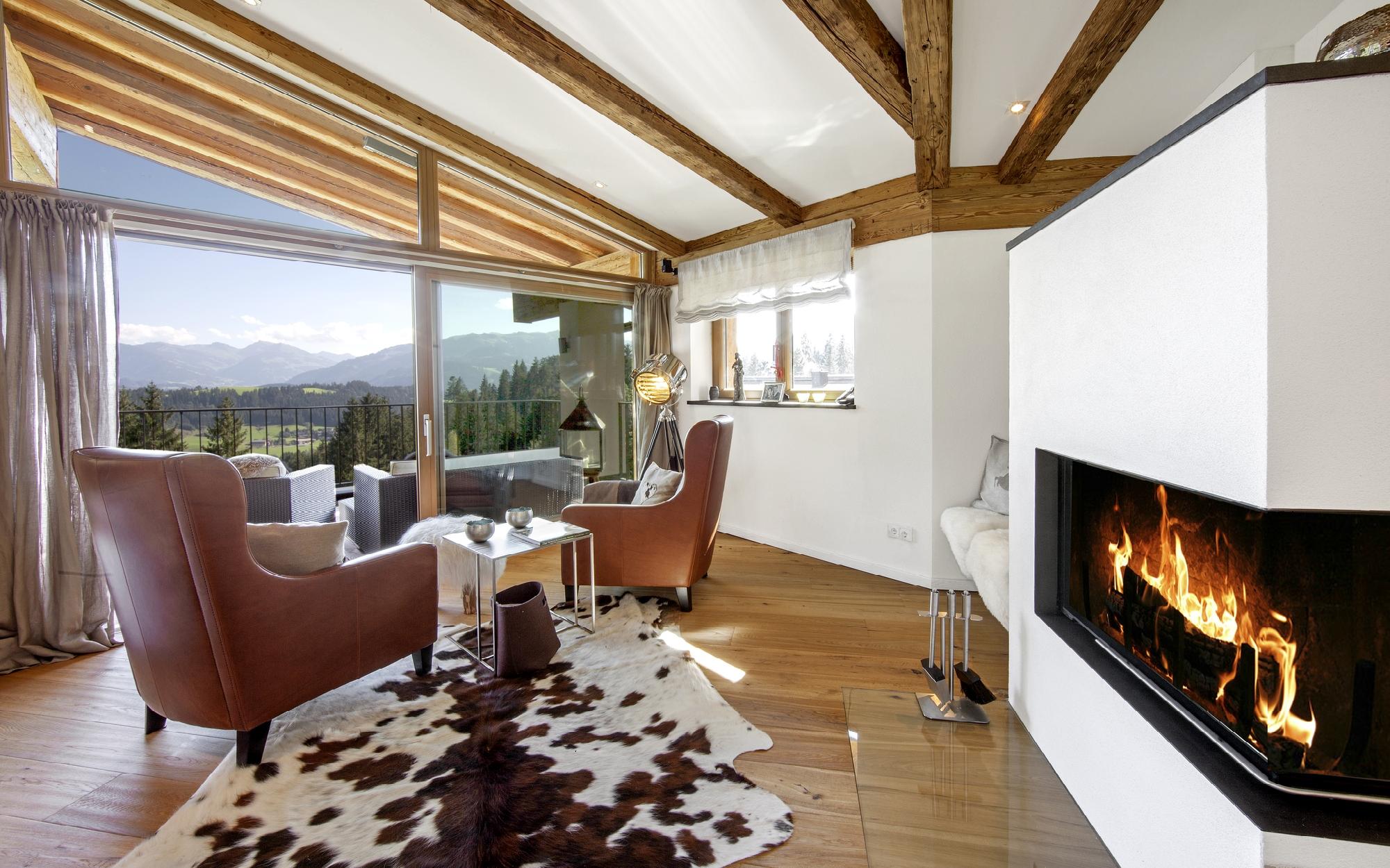 Luxury chalet with a broad alpine view in Reith near Kitzbühel for Sale