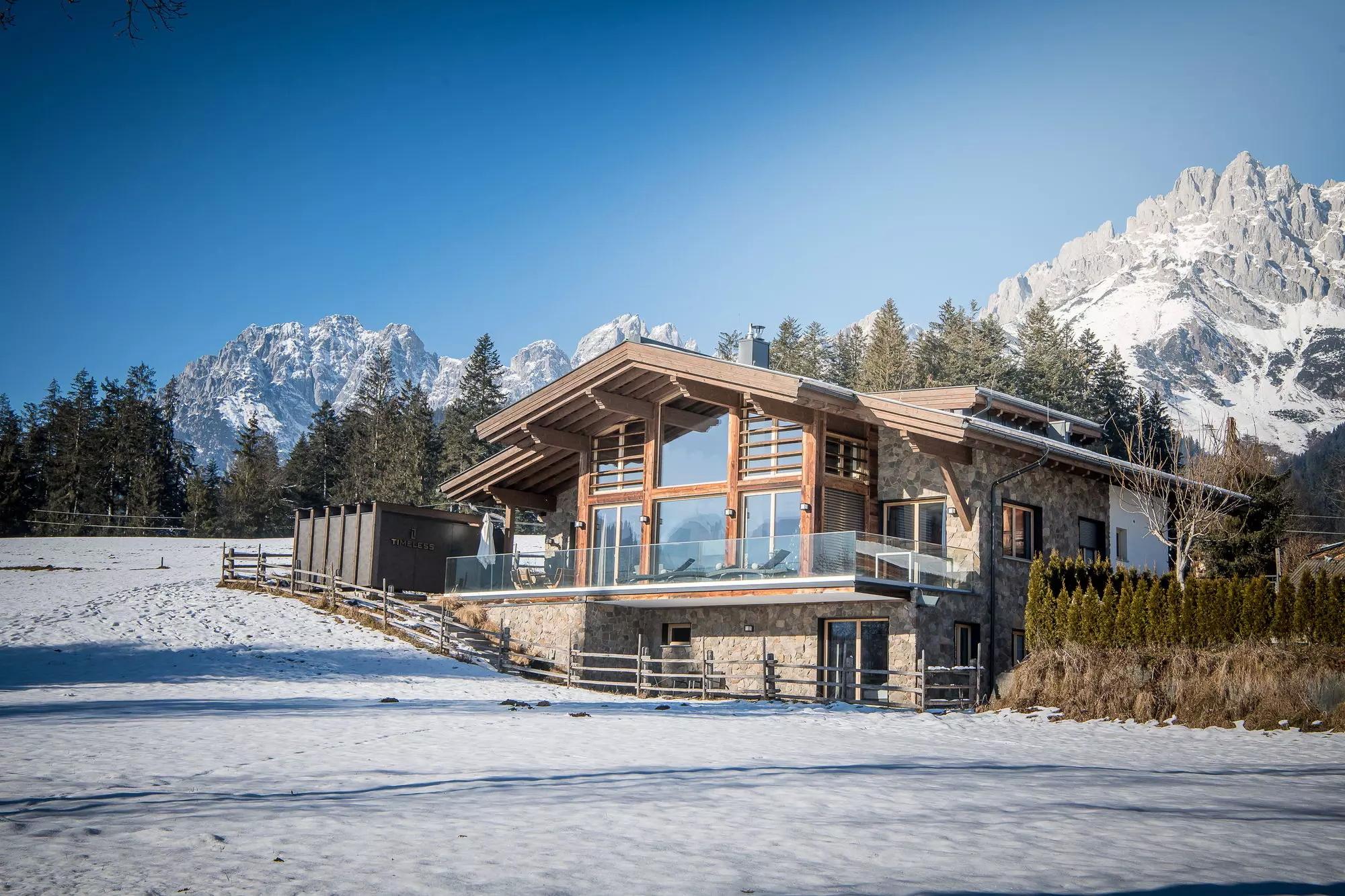 Stylish alpine chalet in a quiet location with view of Going for Sale