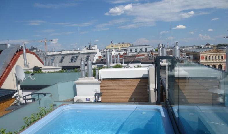 Новая квартира пентхаус в Вене с бассейном на продажу, 1-й район (Innere Stadt)