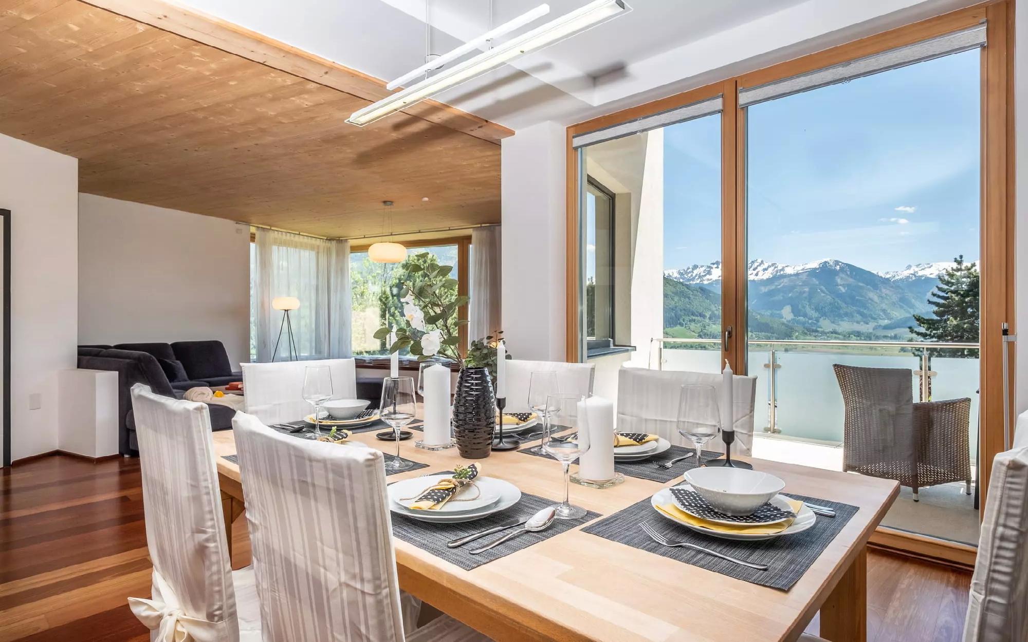 Lake view villa on Sonnberg in Zell am See for Sale